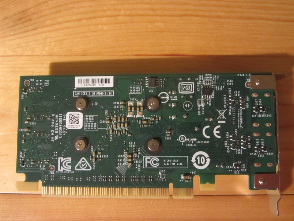 Dell CNRTY NVIDIA GT 730 2 x DisplayPort 2GB GDDR5 Low Profile Video Card - Image 3 of 4