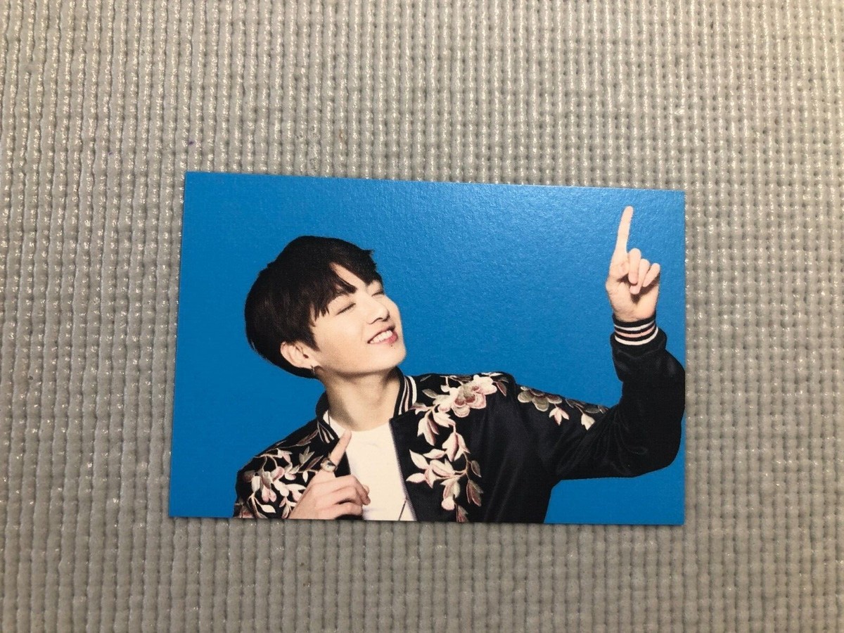 BTS THE WINGS TOUR 2017 LIVE TRILOGY Mini Photo Card 3/8 (JUNGKOOK