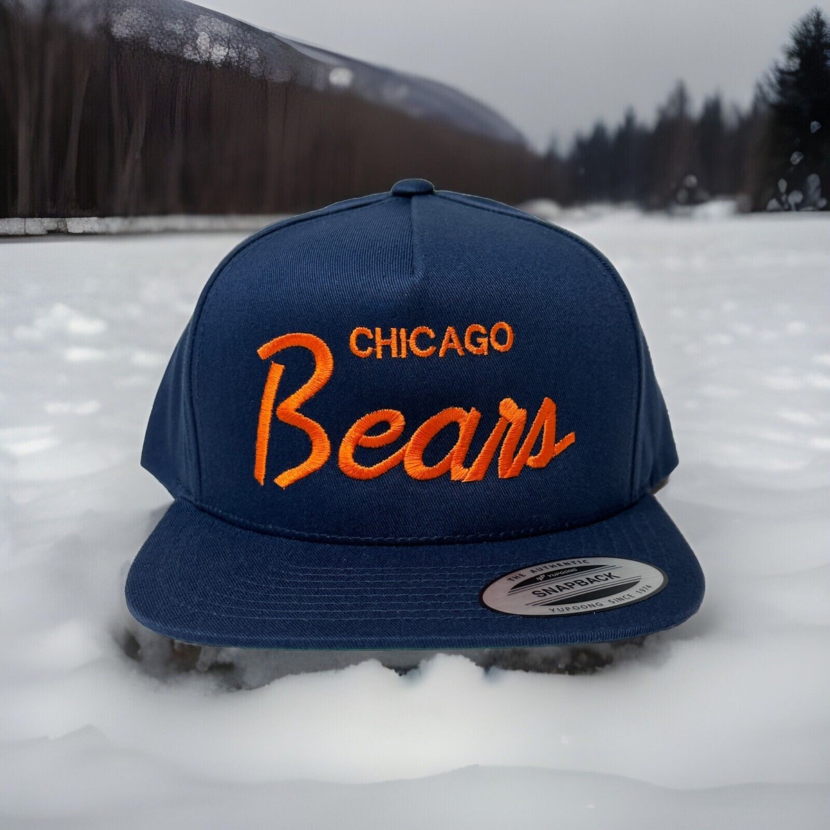 Vintage Chicago Bears Snap Back Hat Cap 90s Christmas Vacation