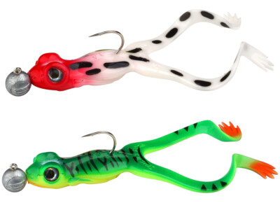 Spro IRIS The Frog To Go 10cm 5g #5/0 JIG 22 1pc Soft Bait Lure Pike COLORS