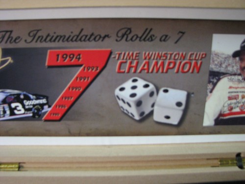 Precioso cuchillo Bowie 1994 Winston Cup Champion Dale Earnhardt 12" caja de madera y certificado de autenticidad - Imagen 2 de 9