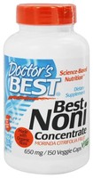 Doctor's Best - Best Noni Concentrate 650 Mg. - 120 Vegetarian Capsules on sale Doctor's Best - Best Noni Concentrate 650 Mg. - 120 Vegetarian Capsules on sale