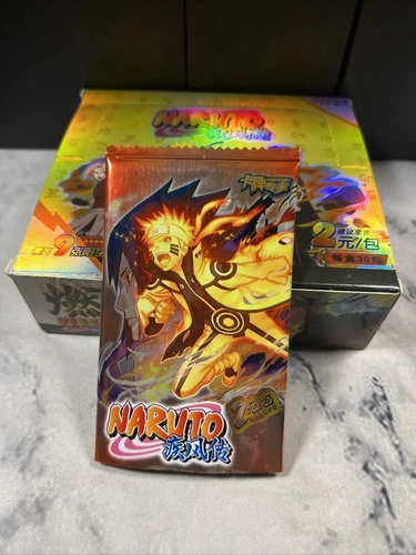 Naruto Trading Collectible Card Game Booster Box CCG TCG Gold Sage 30 Packs - Picture 2 of 5