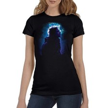 Camiseta negra para mujer Soda Stereo / Gustavo Cerati Bocanada - Rock en español