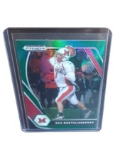 Ben Roethlisberger GREEN PRIZM 2021 Panini Prizm Draft Picks #23 Miami U