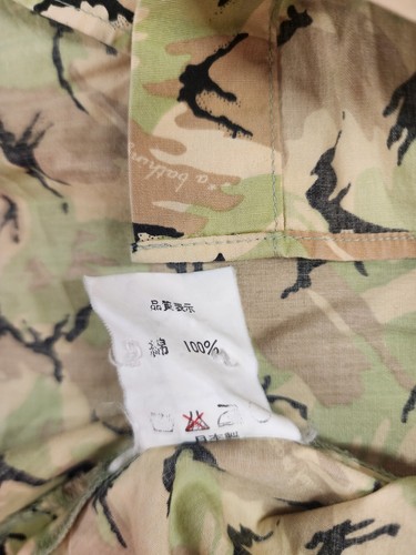 BAPE A Bathing Ape Aloha Camo Green Short Sleeve Shirt Men Size Large Japan Rare - Picture 8 of 15