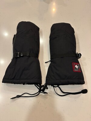 Cabelas Alaska Elite Mittens XL/XXL Reg Black Arctic Insulation 