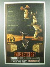 1999 3 Musketeers Candy Bar Ad - They Have a Vision