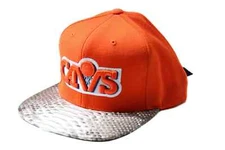 Mitchell & Ness Cleveland Cavaliers Basic Logo Python Hat - Just Don Style Hat