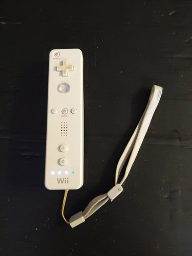 Nintendo Wii Remote Controller RVL-003 White Tested No Back Battery Cover