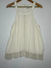 MONROE & Main Beige Tank Tank Women's Size XL