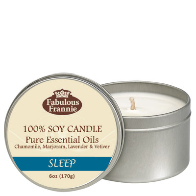 Sleep 6oz Soy Candle Essential Oil Fabulous Frannie B3G1, Free Ship 2+