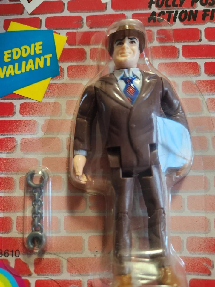 Figura 1987 Who Framed Roger Rabbit Eddie Valiant en paquete Foto 3 de 4