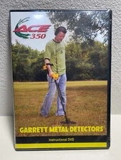Ace 350 Garrett Metal Detector Instructional DVD New and Still Sealed