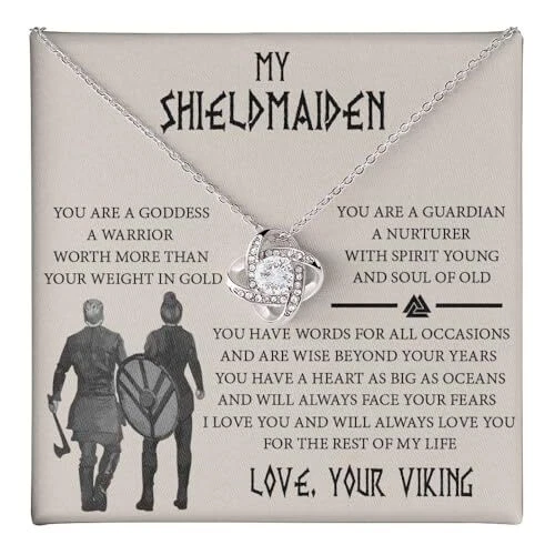 To my shield maiden necklace deals