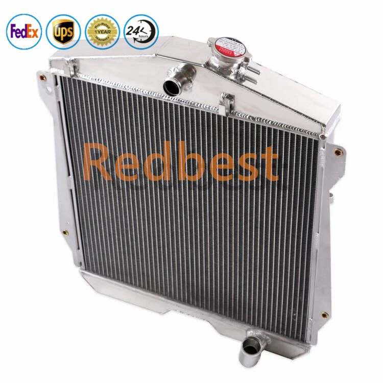 Радиатор подходит 43-48 Chevrolet Fleetline DJ DP DR основание 3,5 л 3,8 л CHEVY ENGINE ONLY - Изображение 2 из 4