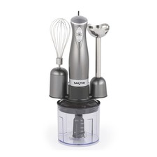 Salter Food Blender Hand Mixer Set 3 in 1 Processor Electric Whisk Chopper 350 W