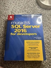 Murach's SQL Server 2016 for Developers Paperback by Syverson  Murach, 2016