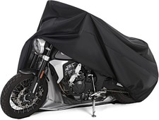 Motorcycle Cover All Season Universal Weather Waterproof Motorbike Cover wi