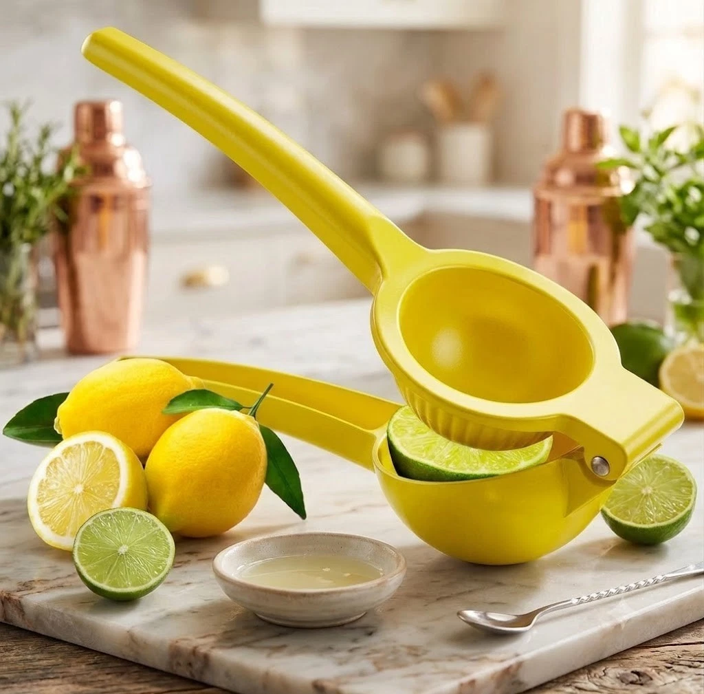 Manual lemon squeezer heavy duty hand press citrus juicer hero shot