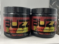 2 Bottle Energy Powder Drink - Energy Boost Drink Mix - Sugar-free Energy