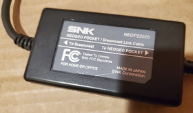 NEO GEO POCKET Sega Dreamcast LINK CABLE Neogeo SNK - NEOP22020