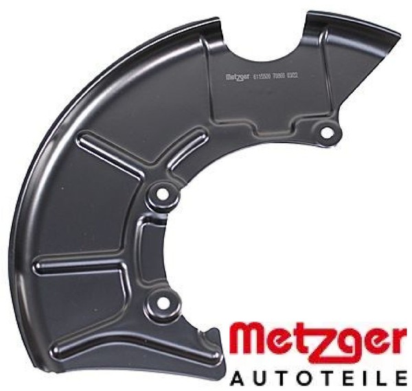 Metzger 6115500 Spritzblech FüR Bremsscheibe FüR Seat FüR Skoda FüR VW-image