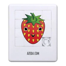 'Cute Strawberry Face' Sliding Puzzle (PZ00023966)