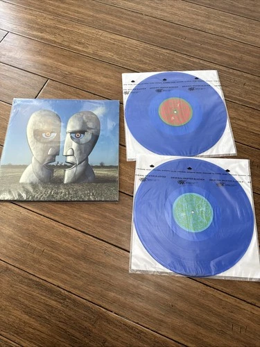 PINK FLOYD - The Division Bell - NM Vinyl LP -C 64200 - 1994 Blue Vinyl, Read