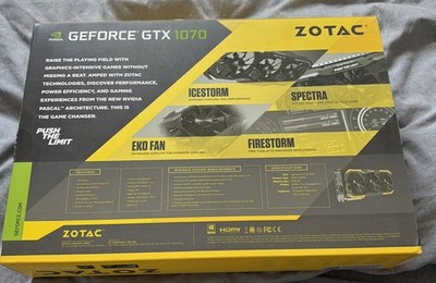 ZOTAC GeForce GTX 1070 AMP EXTREME 8GB Grafikkarte ZT-P10700B-10P