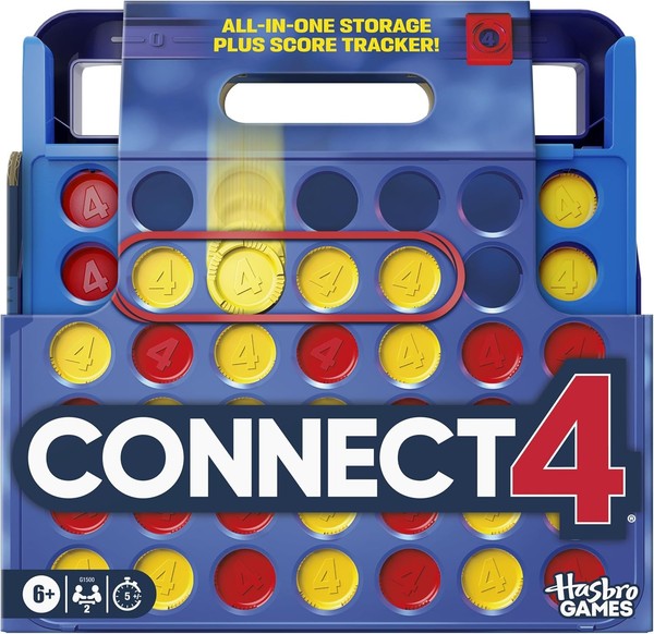 Hasbro 4 Gewinnt Spiel 2025 Edition Familienspiel Reisespiel Kinder Spiel-image