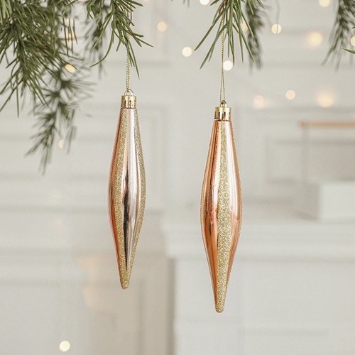 2PCS Santa Clause Christmas Hanging Decoration Scene Making - Picture 21 of 22