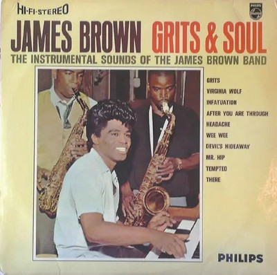 James Brown Grits & Soul UK ORIGINAL NEAR MINT Philips Vinyl LP