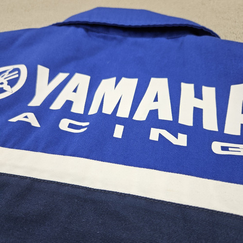 Yamaha Racing Jacke One Industries Größe Large Full Zip offiziell lizenziert blau - Bild 15 von 16