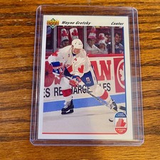 Wayne Gretzky 1991-92 Upper Deck Hockey #13 Team Canada Canada Cup Coupe NHL