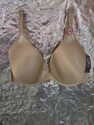 NWT Be Wicked Style 2215 Nude 40G Underwire Bra