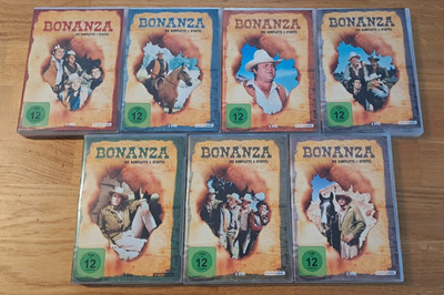 56 DVD Set Bonanza Western Komplettbox #1 Staffel Season 1 2 3 4 5 6 7 deutsch
