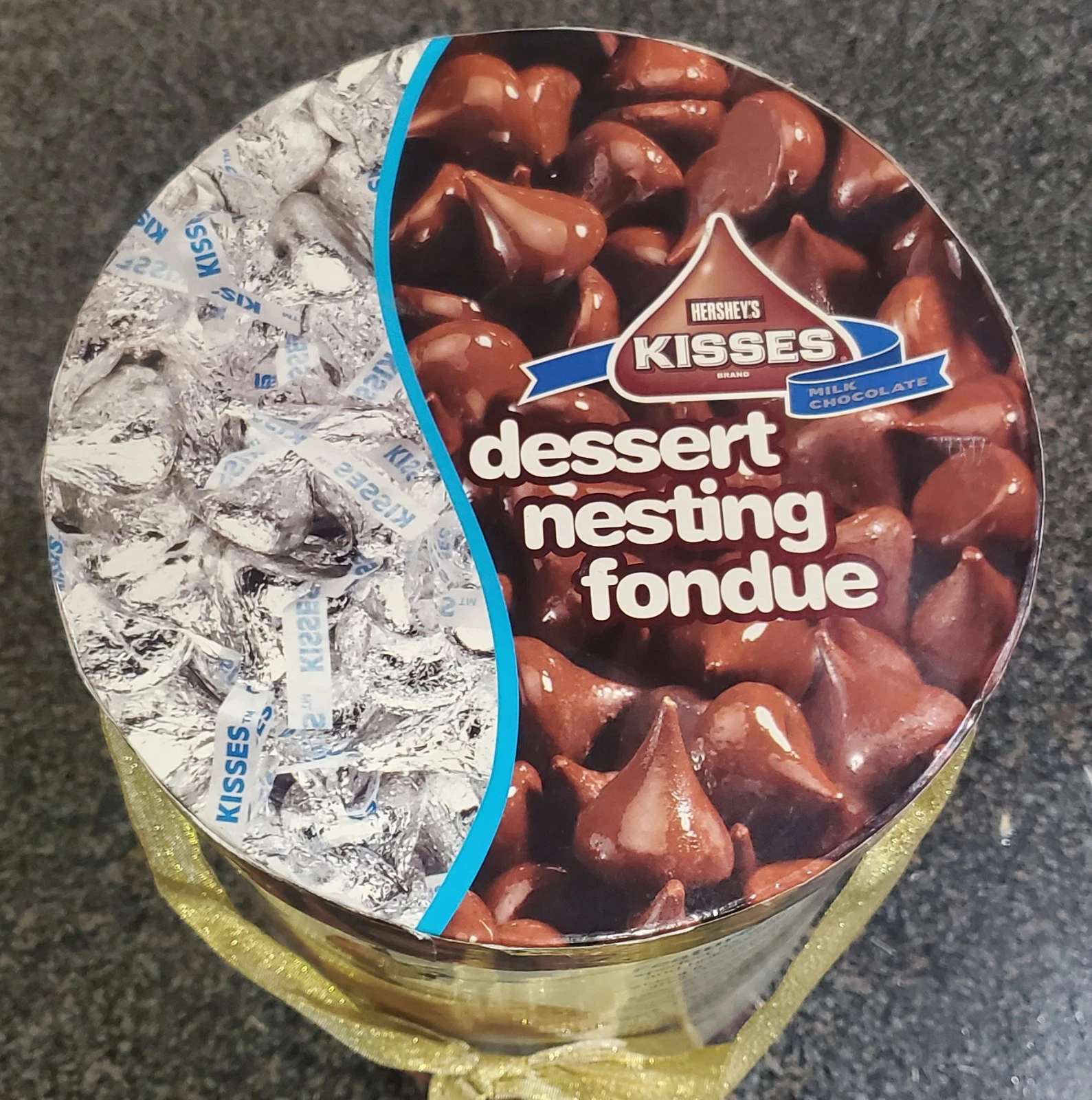 Hershey’s Kisses Gold Limited Edition Nesting Dessert Fondue Set 2006 w/ Box