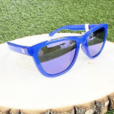 Knockaround Polarized Premium Sport Sunglasses Neptune Blue Frames Lilac Lenses