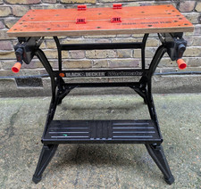 VINTAGE BLACK & DECKER  WORKMATE PLUS - WM750 - MARINE PLY JAWS