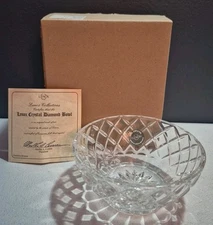 NIB Lenox Cryatal Diamond Bowl 5"