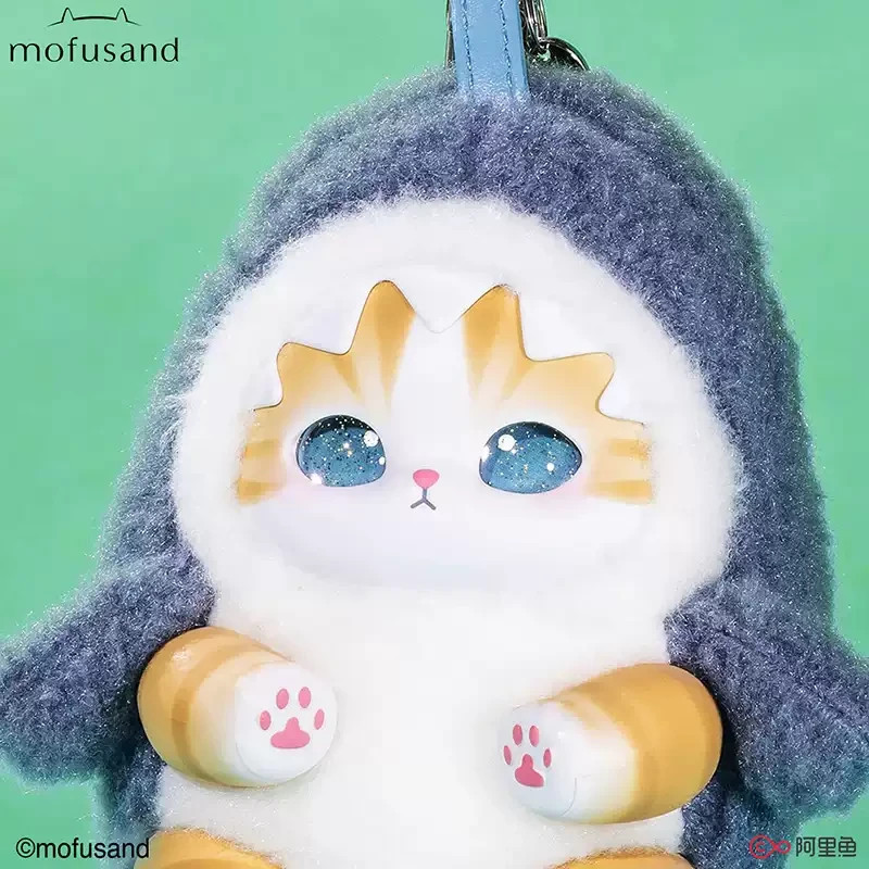 mofusand Fluffy Kittens ぬいぐるみ　新品未開封 MINISO mofusand Kiramekko Fluffy Kittens Series Vinyl Plush Blind