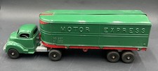 Vintage 1950 s Hubley 507 Series Motor Express Tractor Trailer