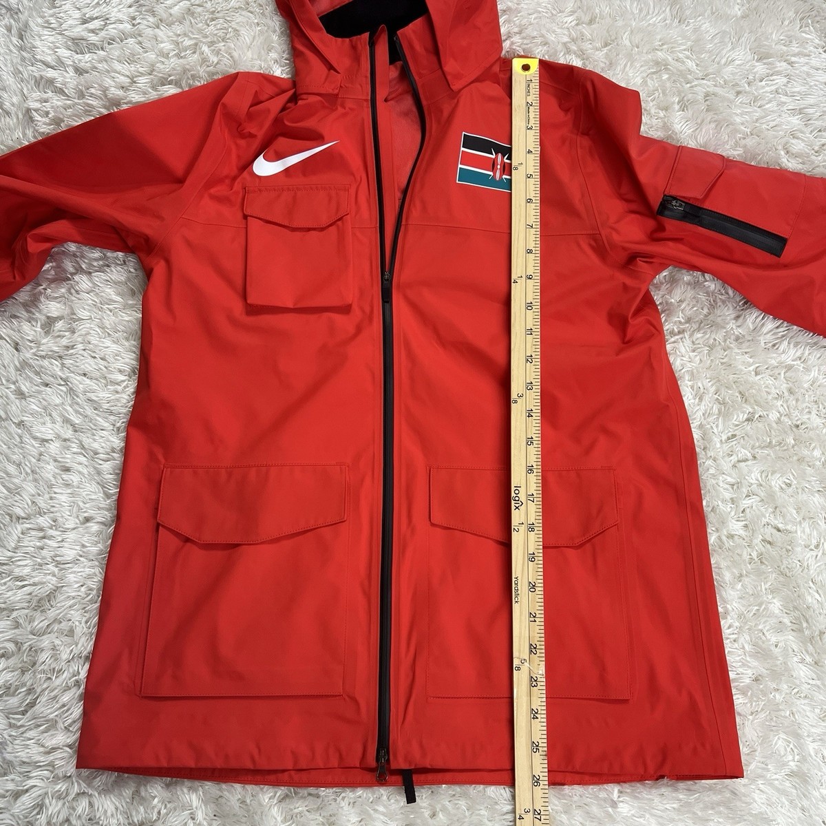 Nike Pro Elite Kenya Flag Storm-Fit ADV Track Running Jacket Men's