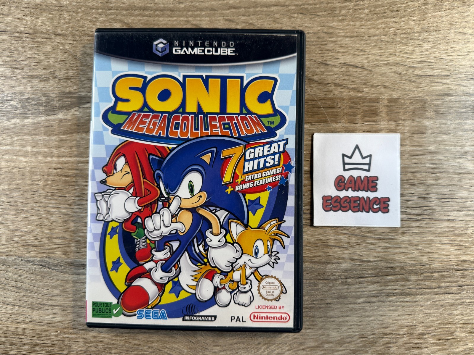 Sonic Mega Collection Nintendo Gamecube Complet PAL FR Game Cube GC NGC