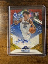 2021-22 Panini Chronicles - Phoenix Rookie Auto Vit Krejci Red Gold /5 🔥