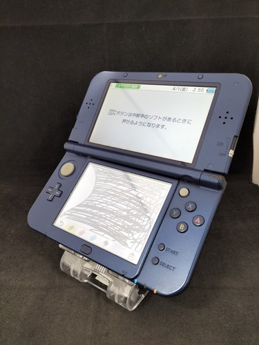 B654 Ship Free Nintendo new 3DS LL XL console Metallic Blue Japan fx | eBay