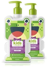 Babyganics Kids 3-in-1 Shampoo Conditioner Body Wash, Berry Berry, 2 pac...  232