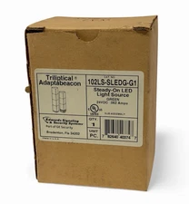 NIB EDWARDS SIGNALING 102LS-SLEDG-G1 STEADY-ON LED LIGHT SOURCE GREEN 24VDC