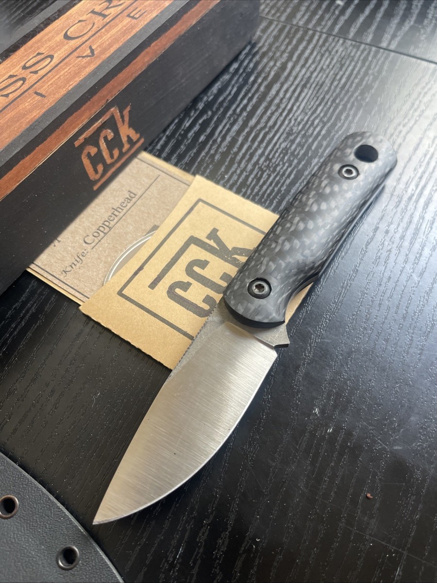 Cypress Creek Knives Copperhead S35vn Carbon Fiber CCK | eBay